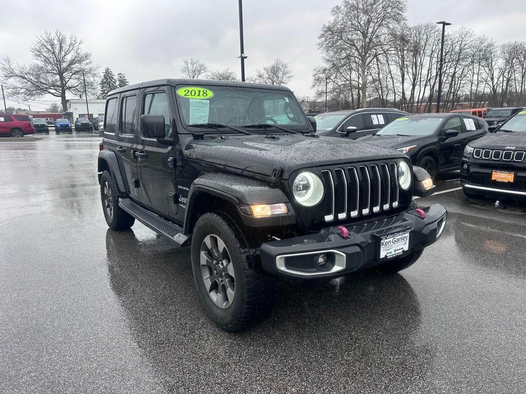used 2018 Jeep Wrangler Unlimited car, priced at $19,700