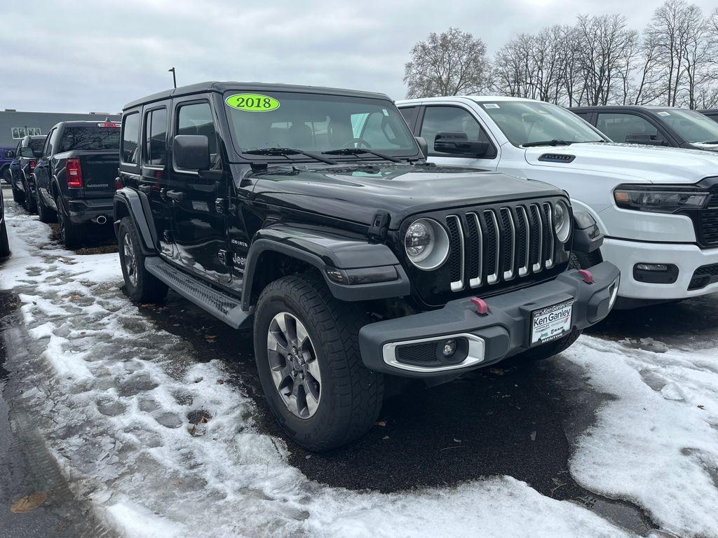 used 2018 Jeep Wrangler Unlimited car, priced at $20,500