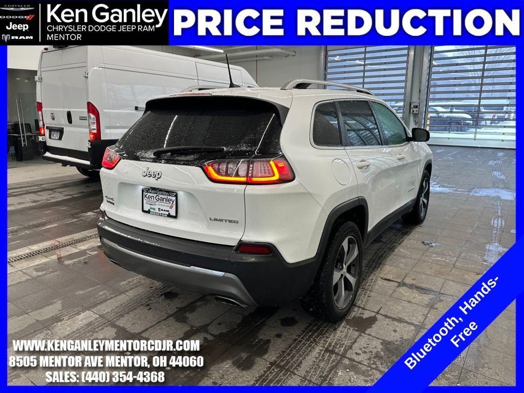 used 2019 Jeep Cherokee car, priced at $17,500