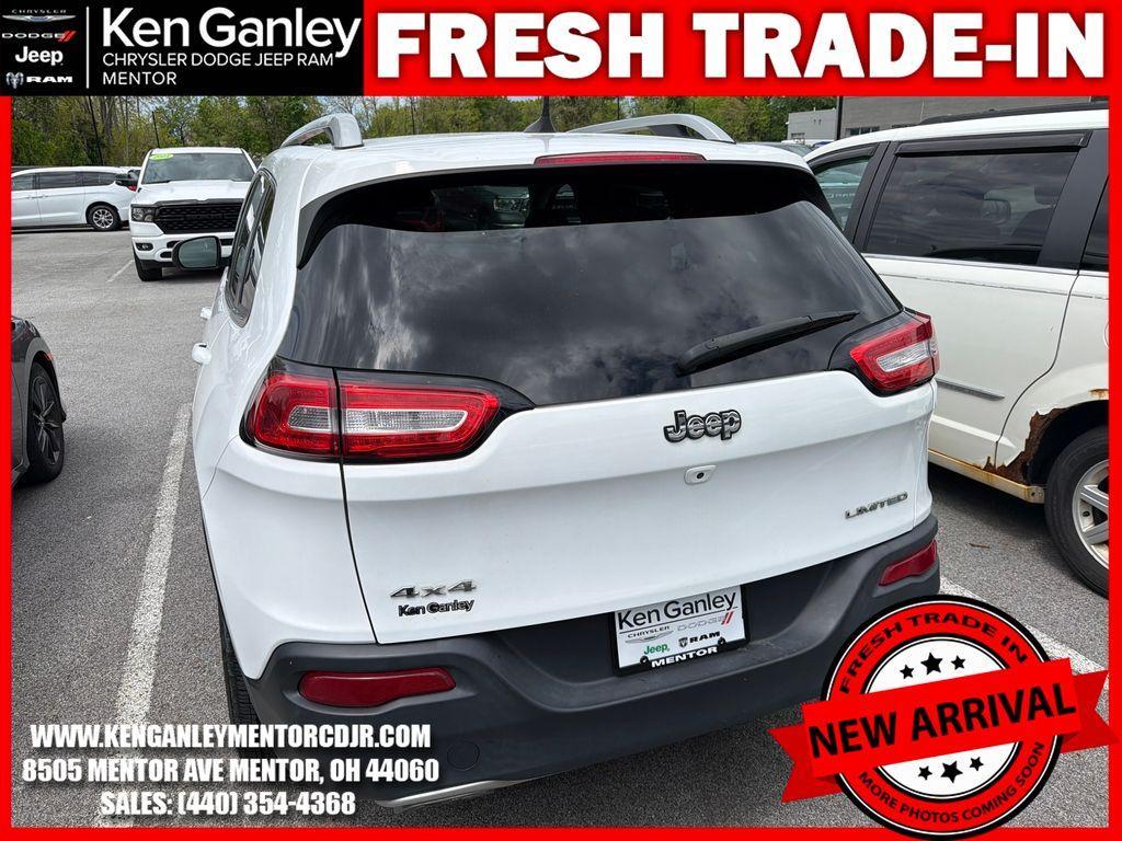 used 2017 Jeep Cherokee car, priced at $13,437