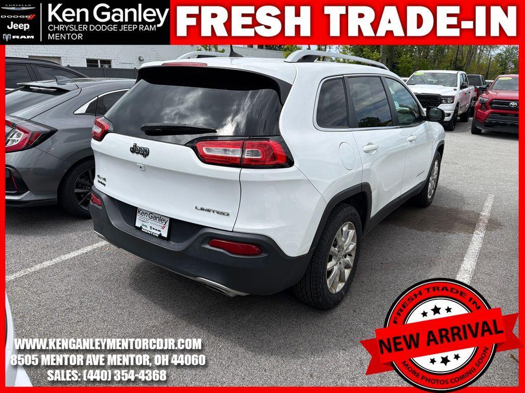used 2017 Jeep Cherokee car, priced at $13,437