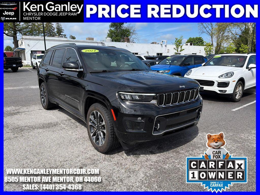 used 2021 Jeep Grand Cherokee L car, priced at $24,948