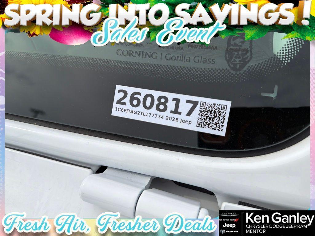 new 2026 Jeep Gladiator car, priced at $46,263