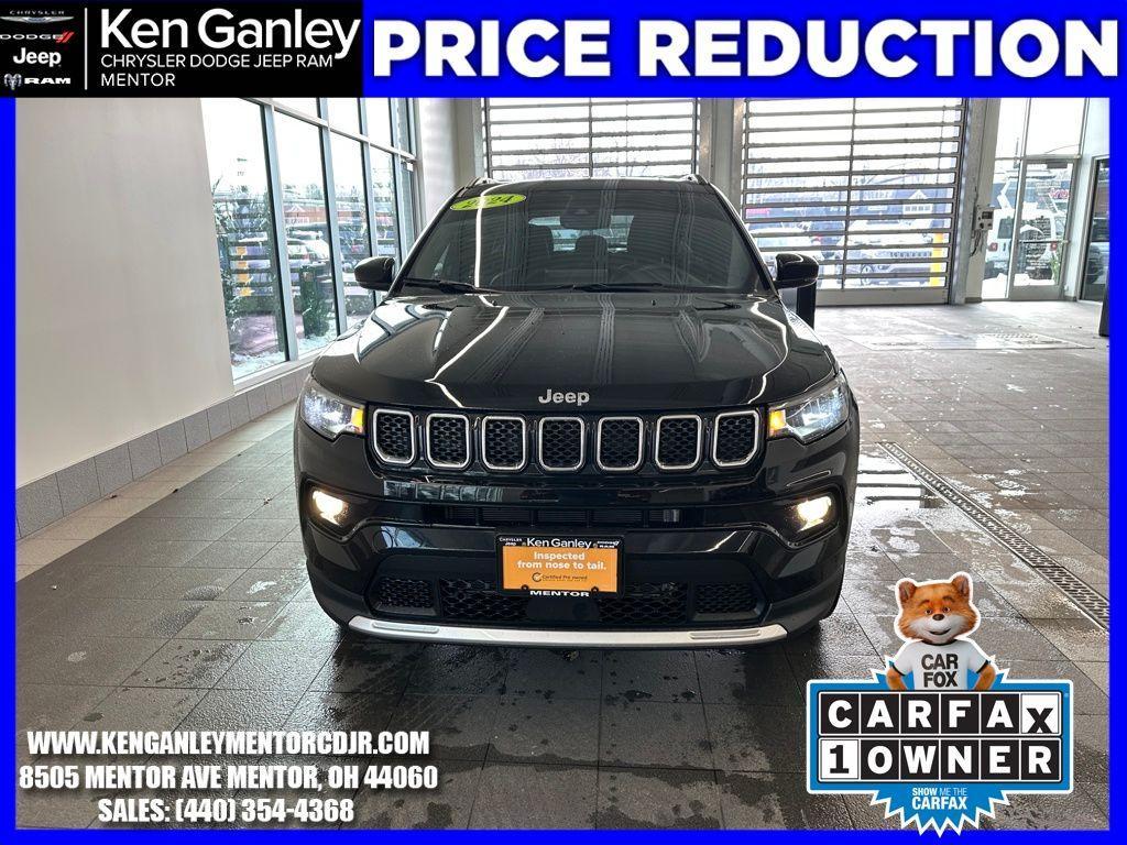 used 2024 Jeep Compass car, priced at $24,794