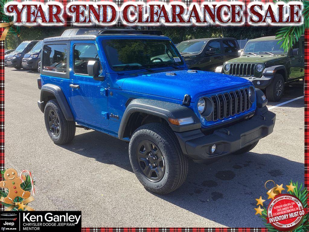 new 2026 Jeep Wrangler car, priced at $36,825