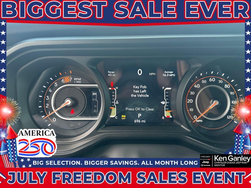new 2026 Jeep Wrangler car, priced at $57,215