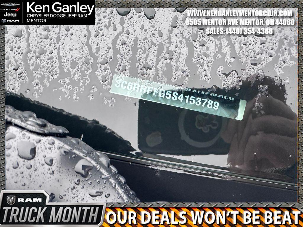 new 2025 Ram 1500 car, priced at $40,665