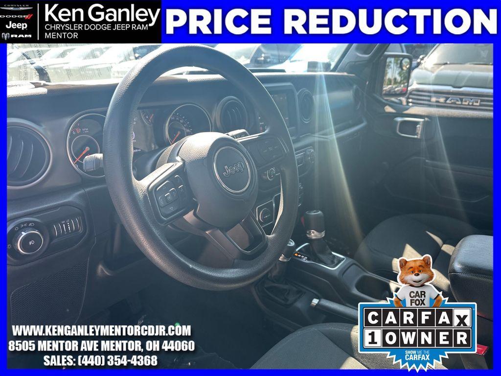 used 2020 Jeep Wrangler car, priced at $21,348