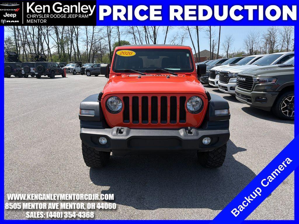 used 2020 Jeep Wrangler Unlimited car, priced at $23,948