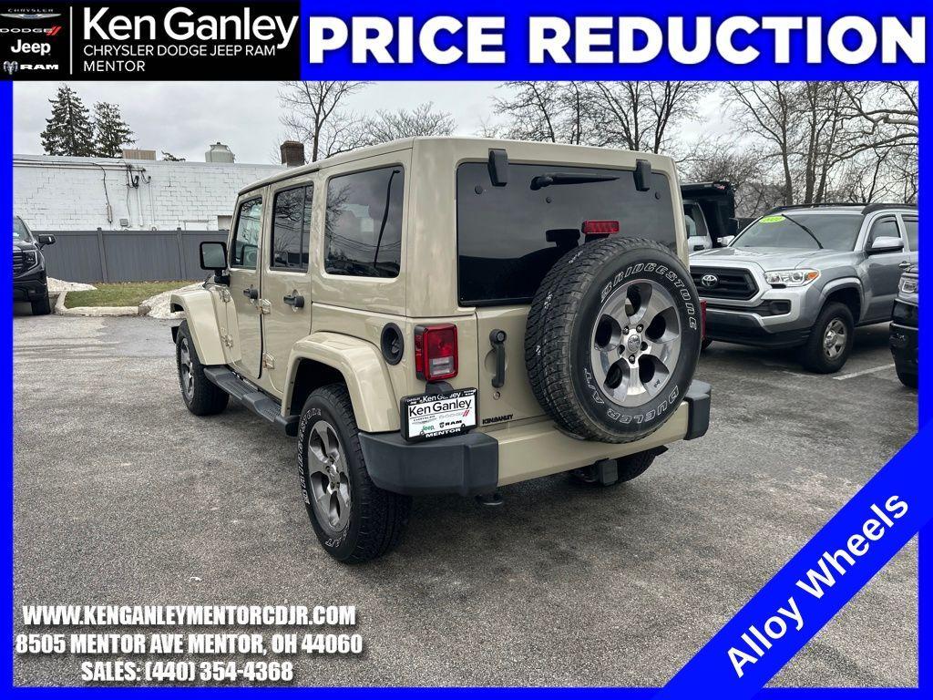 used 2017 Jeep Wrangler Unlimited car, priced at $19,700