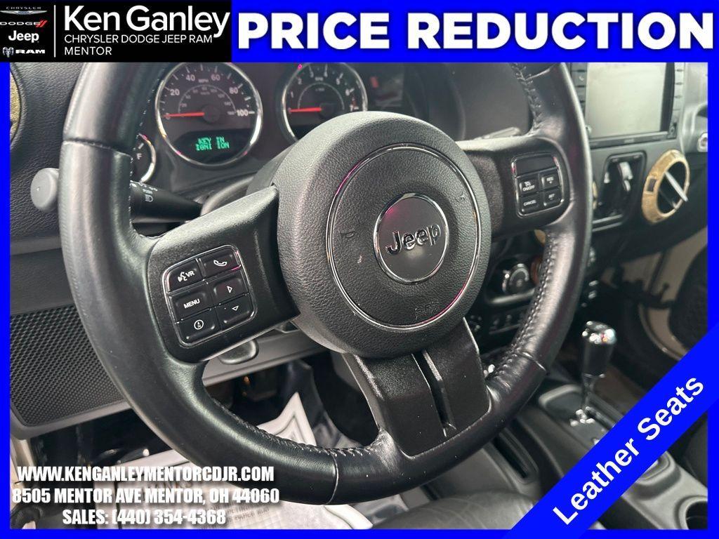 used 2017 Jeep Wrangler Unlimited car, priced at $19,700