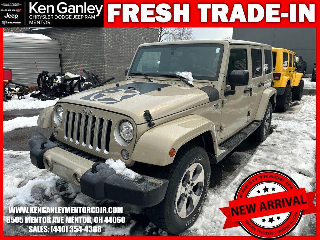 used 2017 Jeep Wrangler Unlimited car, priced at $20,600
