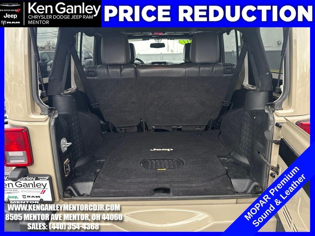 used 2017 Jeep Wrangler Unlimited car, priced at $19,700