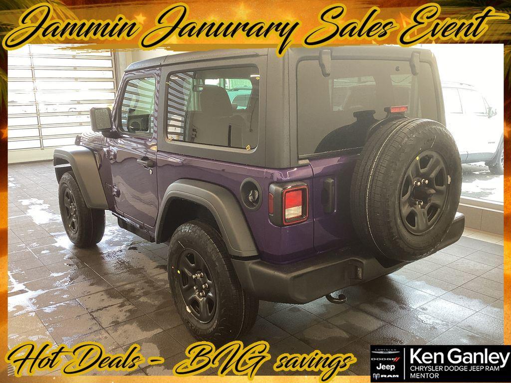 new 2026 Jeep Wrangler car, priced at $38,425