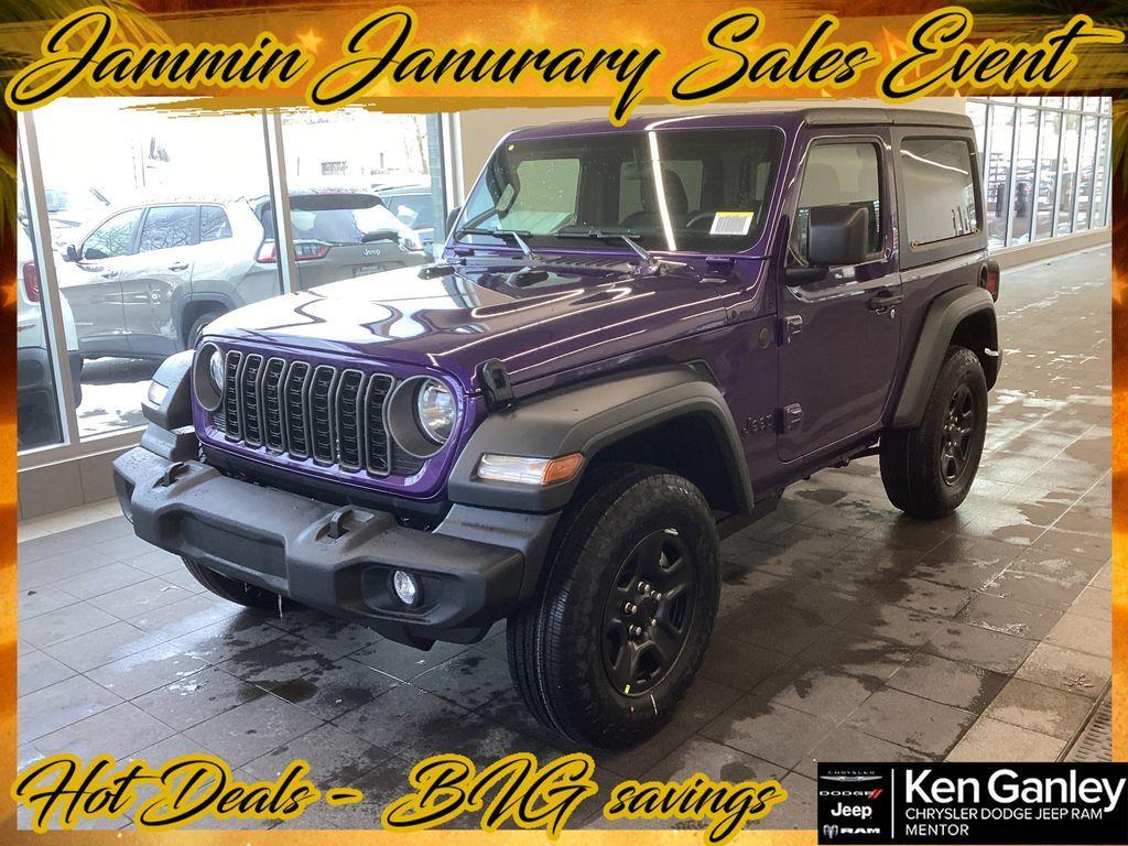 new 2026 Jeep Wrangler car, priced at $38,425