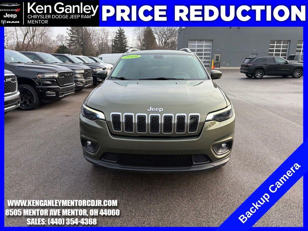 used 2019 Jeep Cherokee car, priced at $15,245