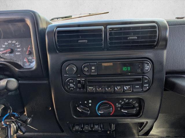 used 2004 Jeep Wrangler car, priced at $10,000