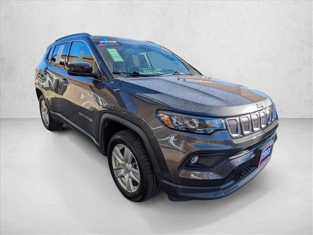 used 2022 Jeep Compass car, priced at $15,500