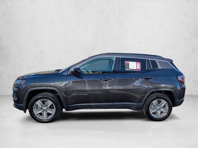 used 2022 Jeep Compass car, priced at $15,500