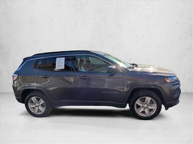 used 2022 Jeep Compass car, priced at $15,500