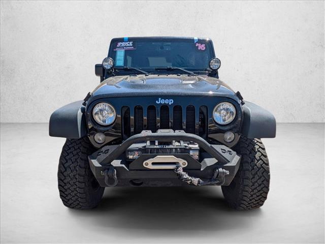 used 2016 Jeep Wrangler Unlimited car, priced at $21,000