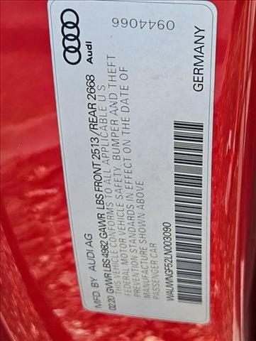 used 2020 Audi A5 car, priced at $30,750