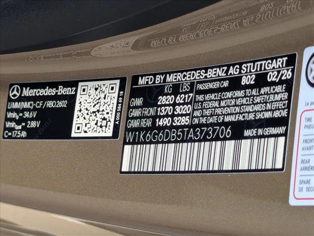 new 2026 Mercedes-Benz S-Class car, priced at $148,719