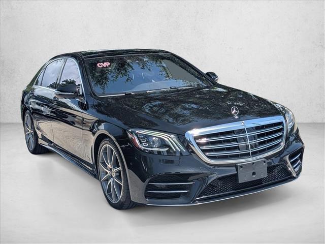 used 2018 Mercedes-Benz S-Class car, priced at $34,850