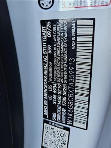 new 2026 Mercedes-Benz AMG S 63 E car, priced at $224,245