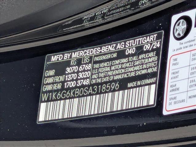 new 2025 Mercedes-Benz S-Class car, priced at $130,265