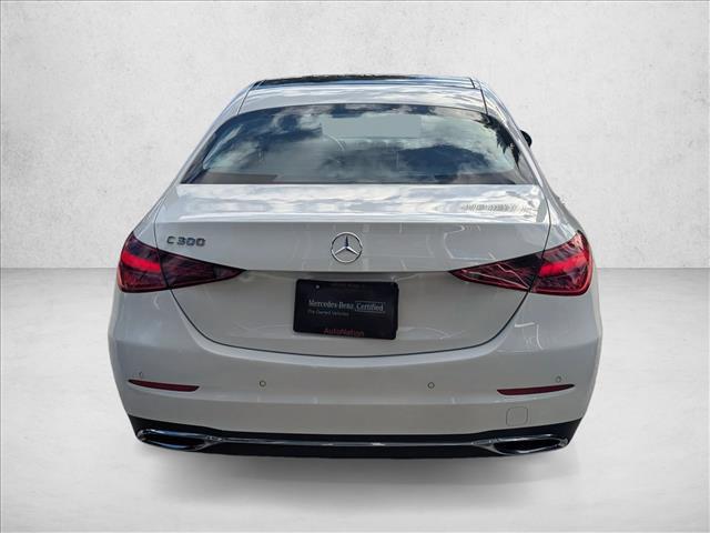 used 2025 Mercedes-Benz C-Class car, priced at $38,750