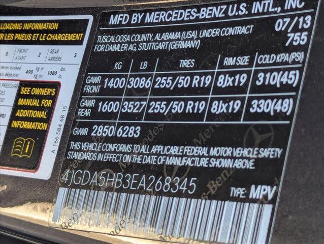 used 2014 Mercedes-Benz M-Class car, priced at $13,375