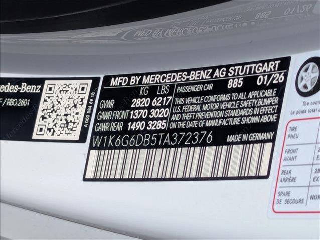 new 2026 Mercedes-Benz S-Class car, priced at $136,024