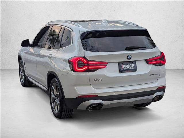 used 2022 BMW X3 car, priced at $22,445