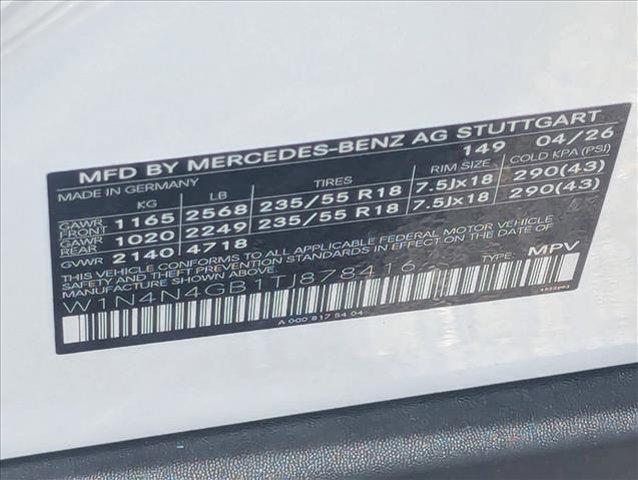 new 2026 Mercedes-Benz GLA 250 car, priced at $48,834