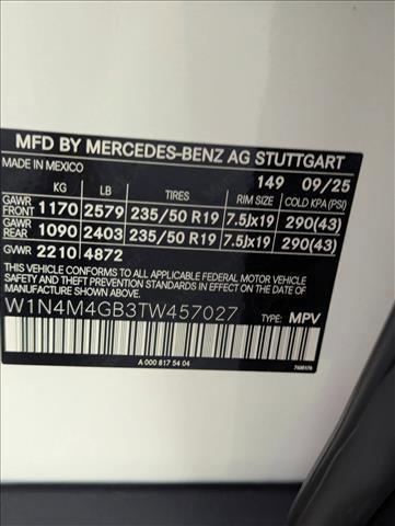 new 2026 Mercedes-Benz GLB 250 car, priced at $49,570