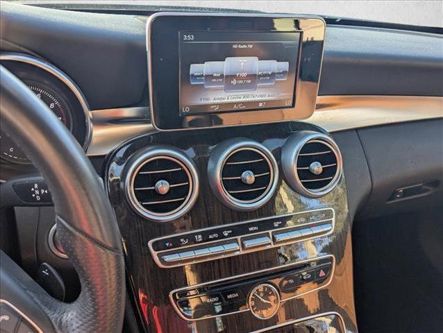 used 2018 Mercedes-Benz C-Class car, priced at $27,881