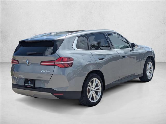 used 2025 BMW X3 car, priced at $45,955