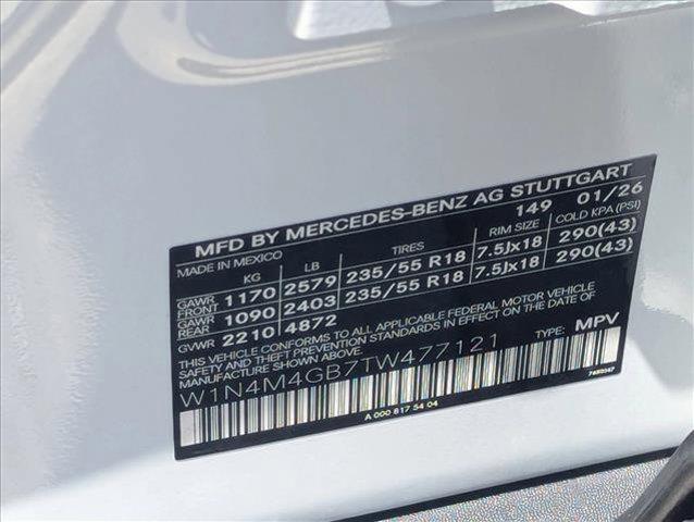 new 2026 Mercedes-Benz GLB 250 car, priced at $48,534