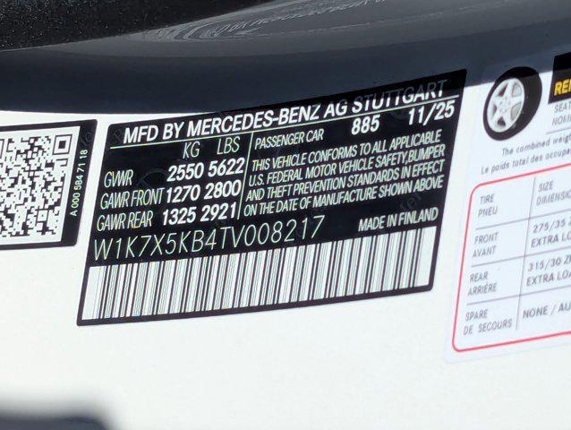 new 2026 Mercedes-Benz AMG GT 43 car, priced at $124,845