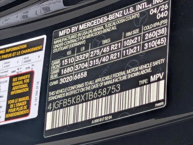 new 2026 Mercedes-Benz GLE 450 car, priced at $81,079
