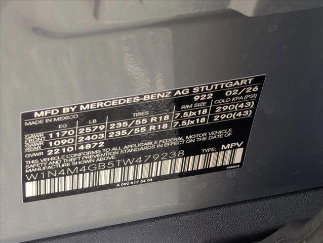 new 2026 Mercedes-Benz GLB 250 car, priced at $49,099