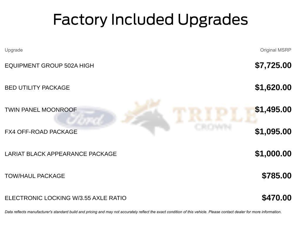 new 2025 Ford F-150 car, priced at $67,775