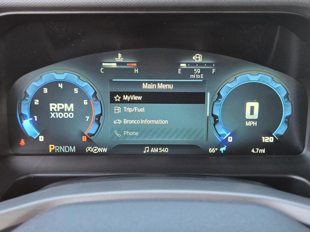 new 2025 Ford Bronco car, priced at $39,713