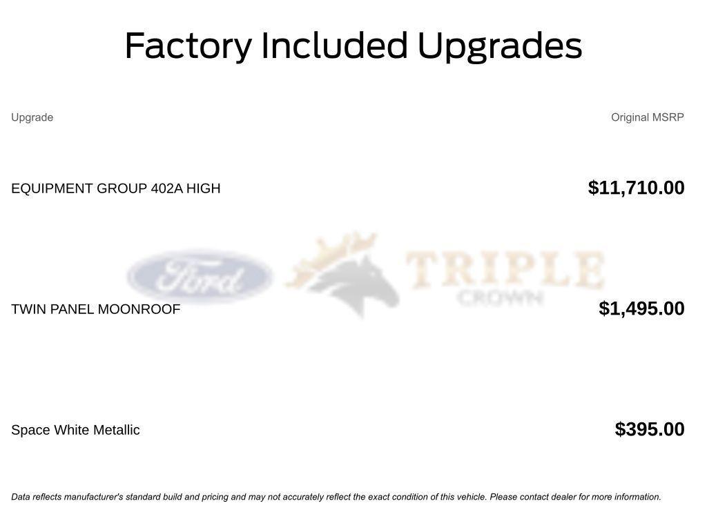new 2025 Ford F-150 car, priced at $78,299