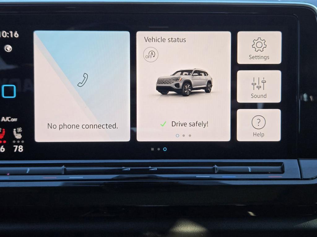 used 2024 Volkswagen Atlas car, priced at $28,565