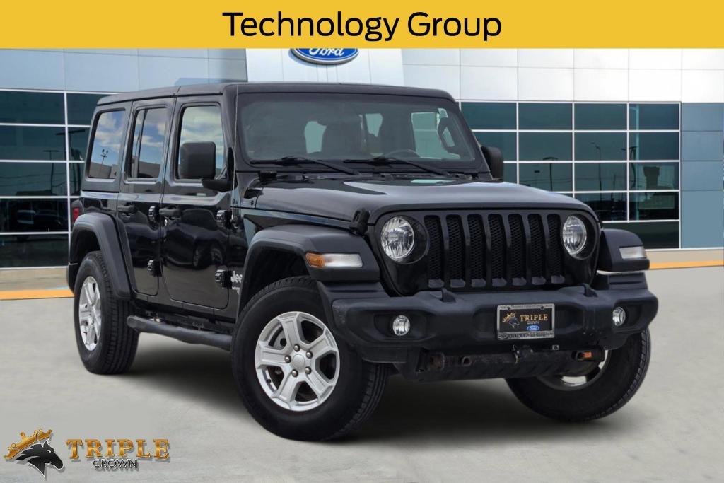 used 2020 Jeep Wrangler Unlimited car, priced at $21,662