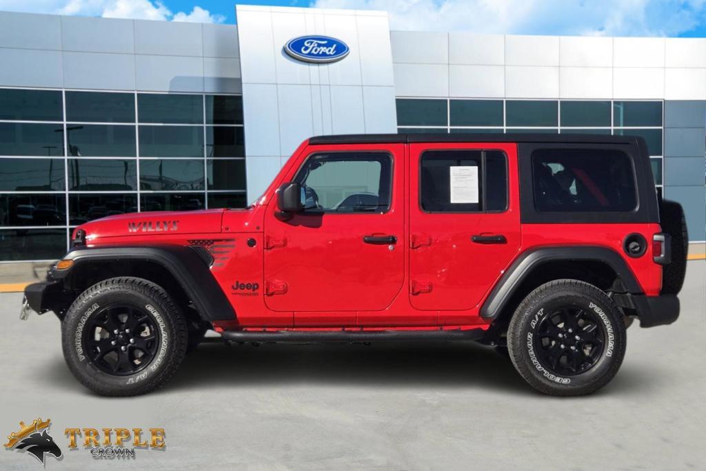 used 2020 Jeep Wrangler Unlimited car, priced at $22,770