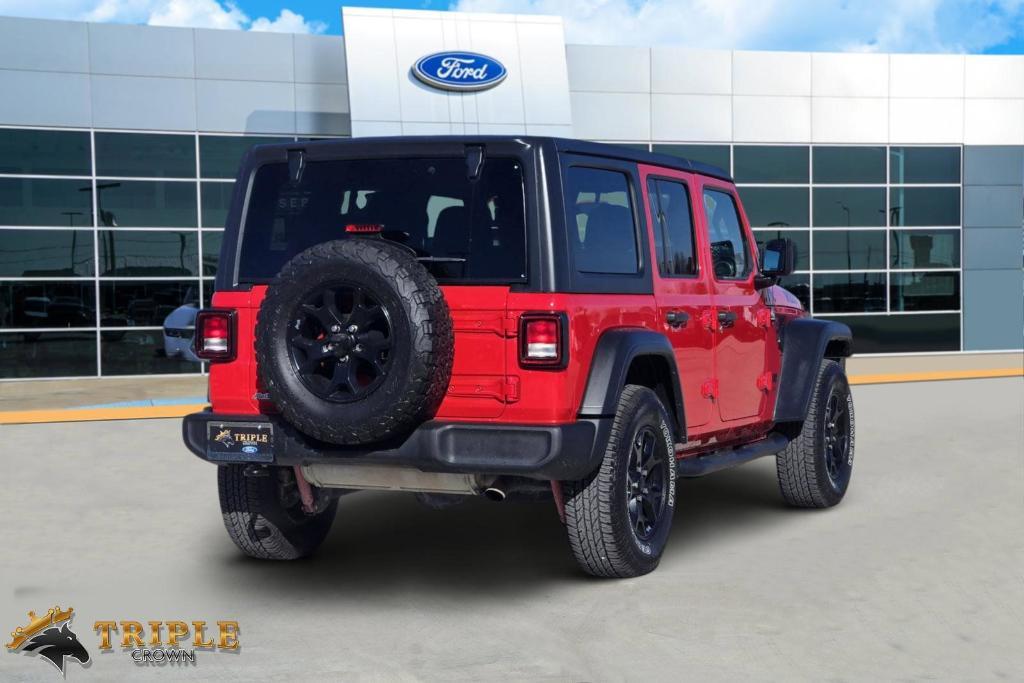 used 2020 Jeep Wrangler Unlimited car, priced at $22,770