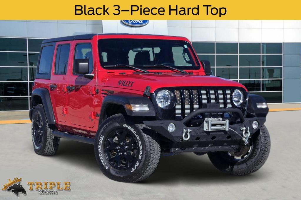 used 2020 Jeep Wrangler Unlimited car, priced at $22,770